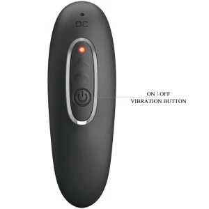 PRETTY LOVE - MASSAGEADOR VIBRATÃRIO ANAL E VAGINAL REMINTON PRETO